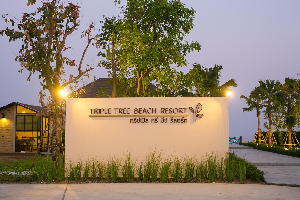 Triple Tree Beach Resort Cha-Am Exterior foto